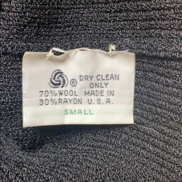 Steve Fabrikant Saks Fifth Avenue Wool Blend S - Picture 3 of 4